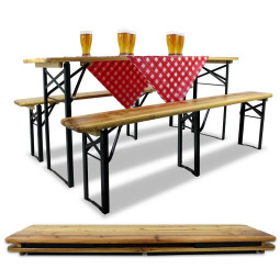 Set de bere pliabil, 3 piese.