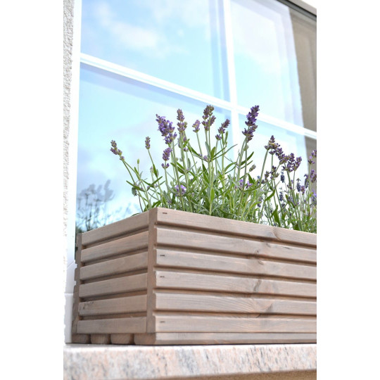 Ghiveci din lemn din lem de pin