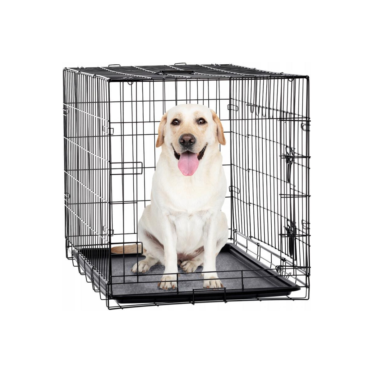 C cages pentru câini mici "S" 76x45x51,5 cm