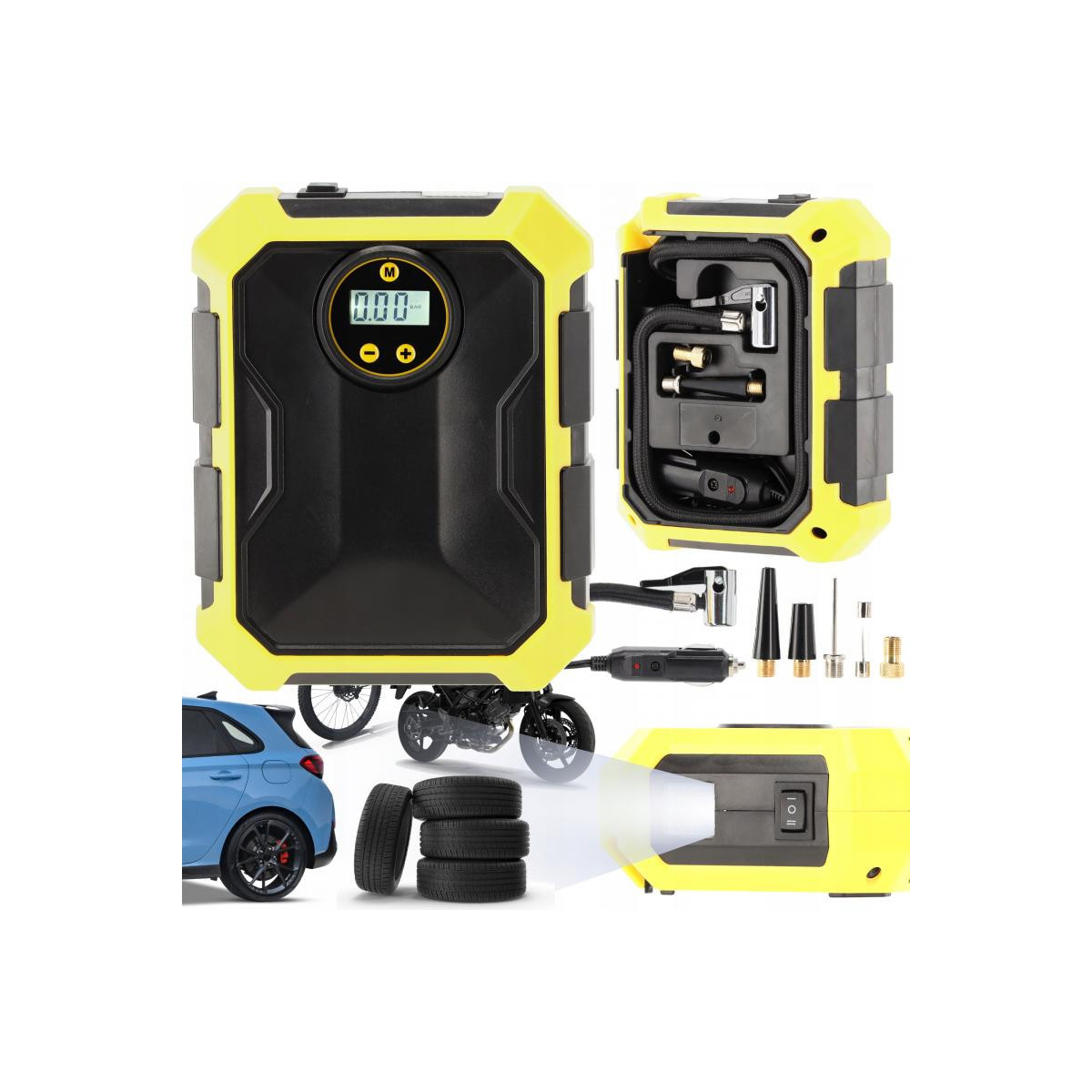 Compresor auto 12V 100W