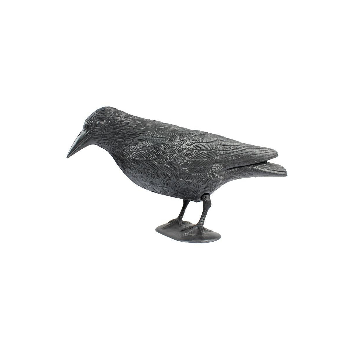 Decorațiune pentru grădină - corb - 36x13x18 cm