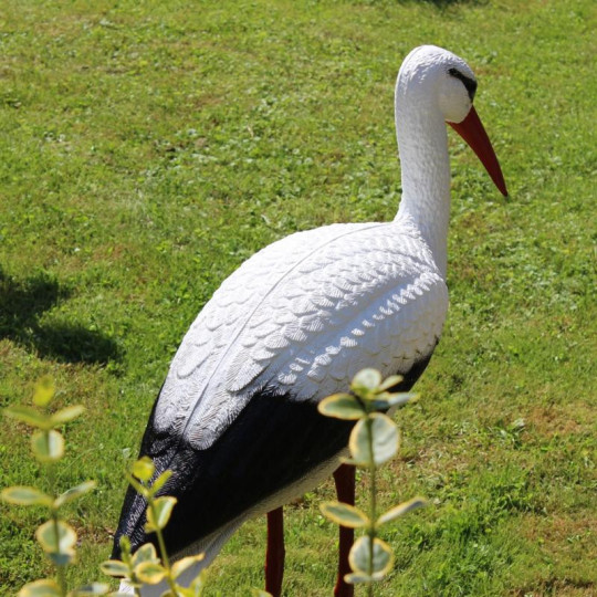 Decorațiune pentru grădină - stork - 73x26x82 cm