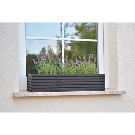 Găleți pentru feronerie din lemn de culoare neagră