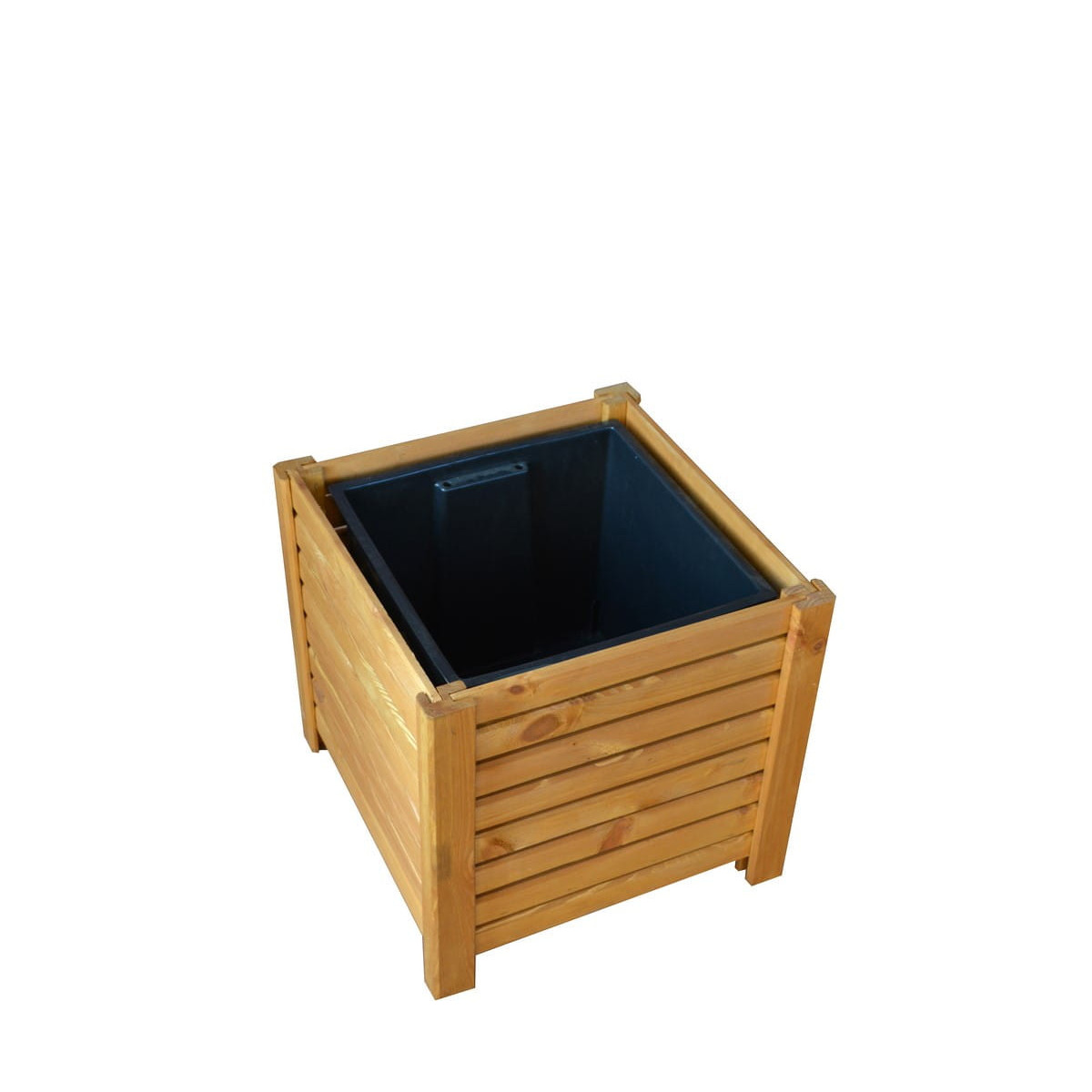 Lumânare mare din lemn de culoare maro deschis