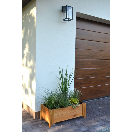 Ghiveci de calitate din lemn, de culoare bej deschis