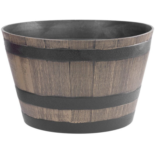Vaza rezistenta cu efect de lemn 53x32 cm