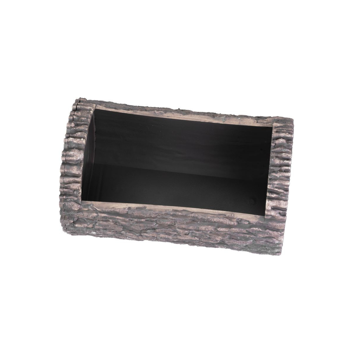 Vază în formă de trunchi cu efect de lemn, 23x35 cm