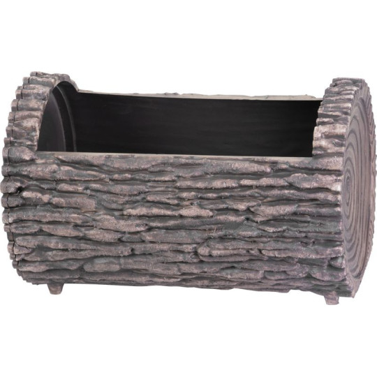 Vază în formă de trunchi cu efect de lemn, 23x35 cm