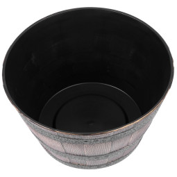 Vaza cu efect de lemn în design rustic