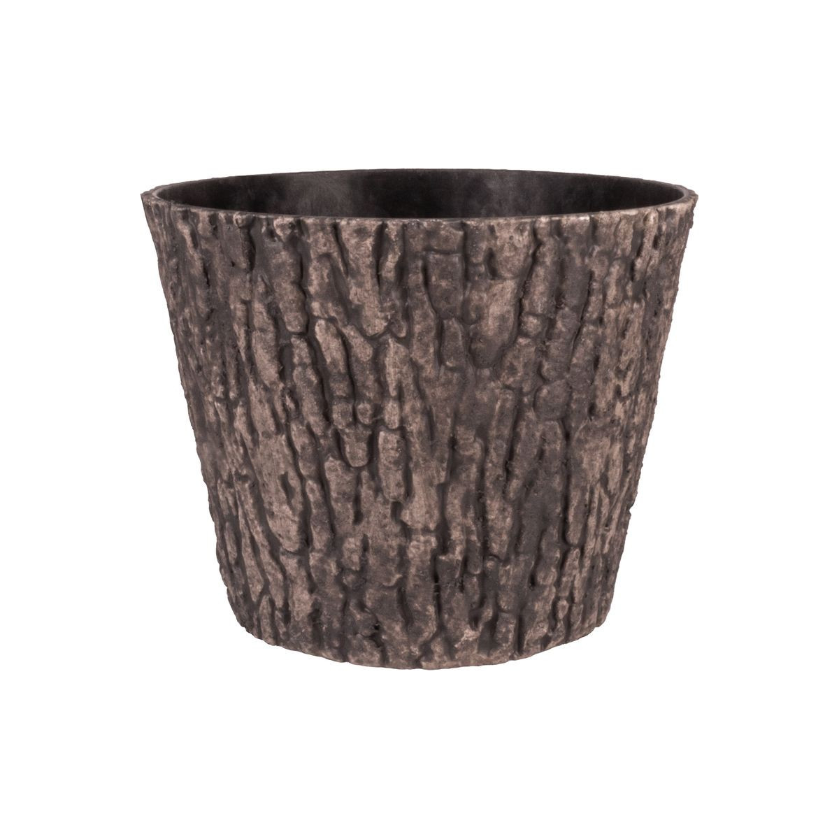 Ghiveci de grădină cu textură din lemn, 37,5x30 cm