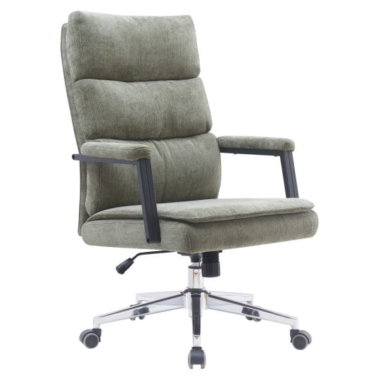 Scaunul de birou ZAVIER de culoare verde