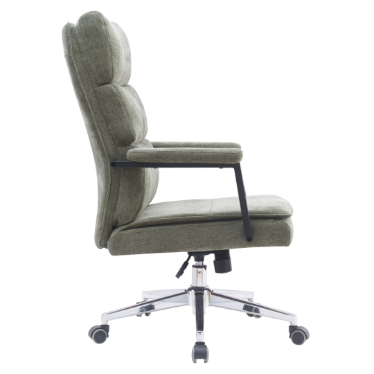 Scaunul de birou ZAVIER de culoare verde