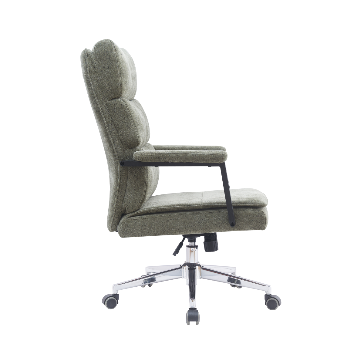 Scaunul de birou ZAVIER de culoare verde