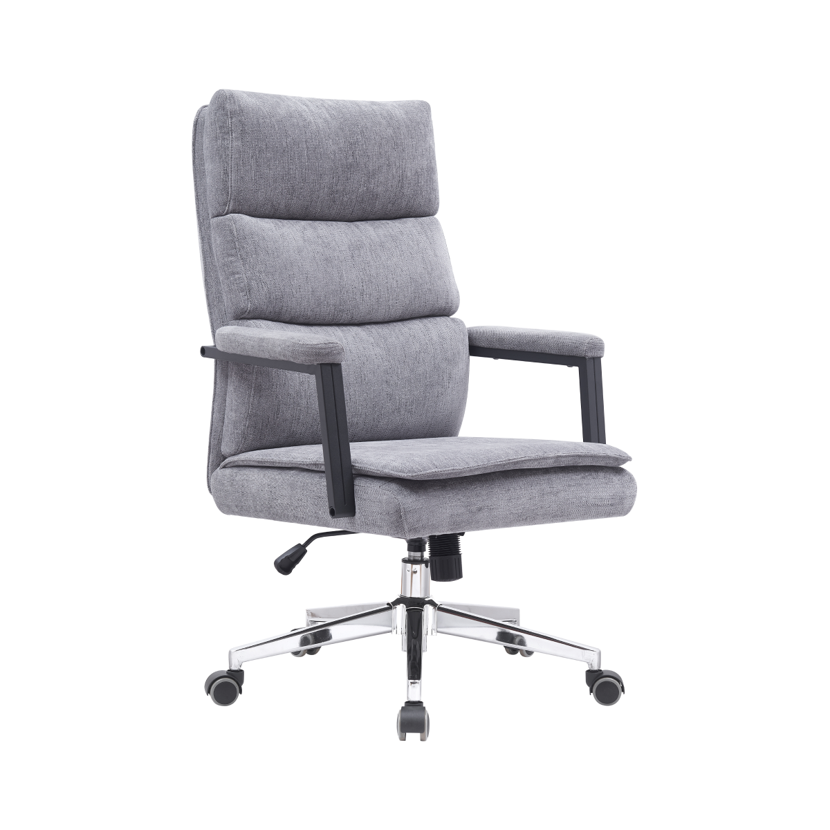 Scaun de birou ergonomic în culoarea gri ZAVIER