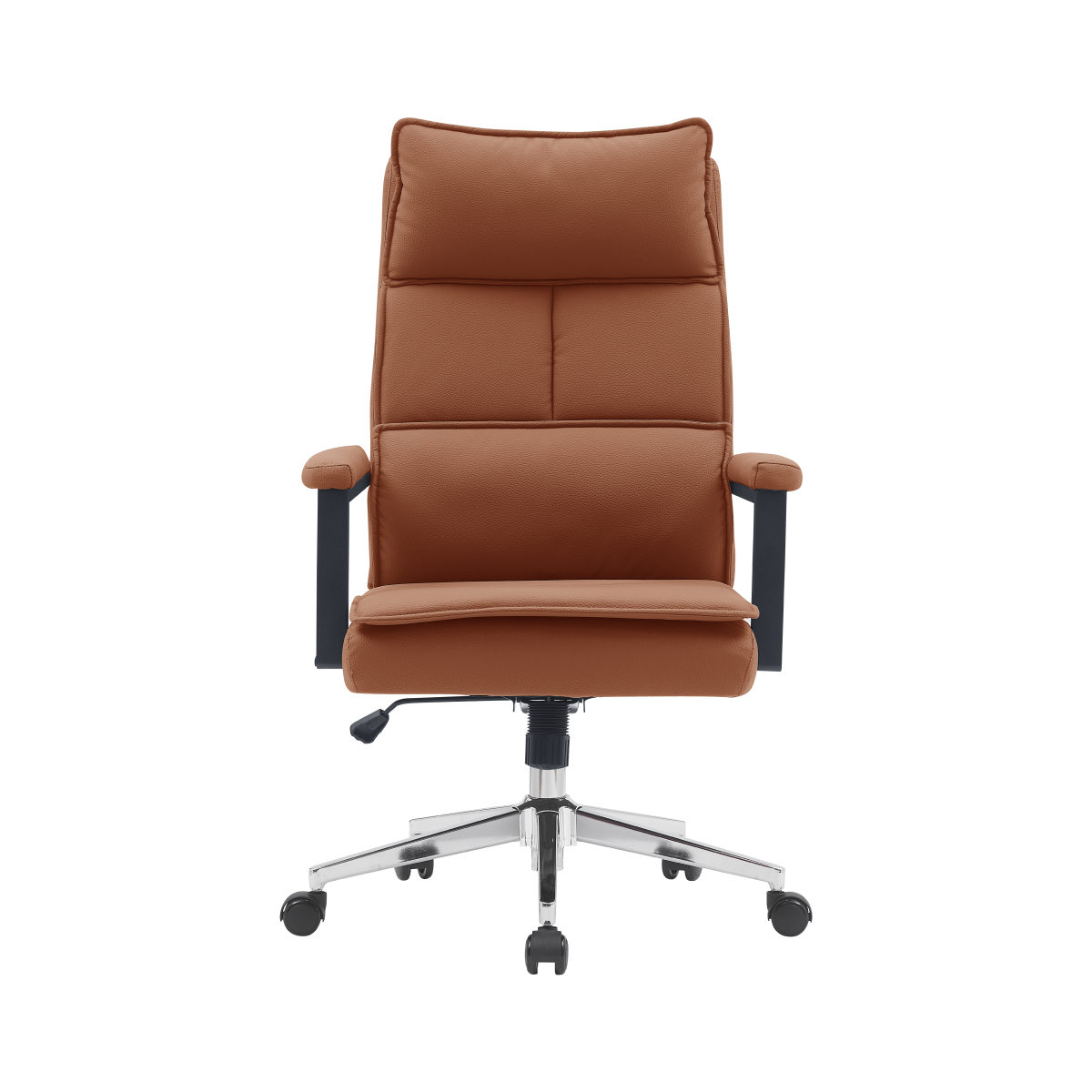 Scaun de birou design în culoarea brown, KAHIL