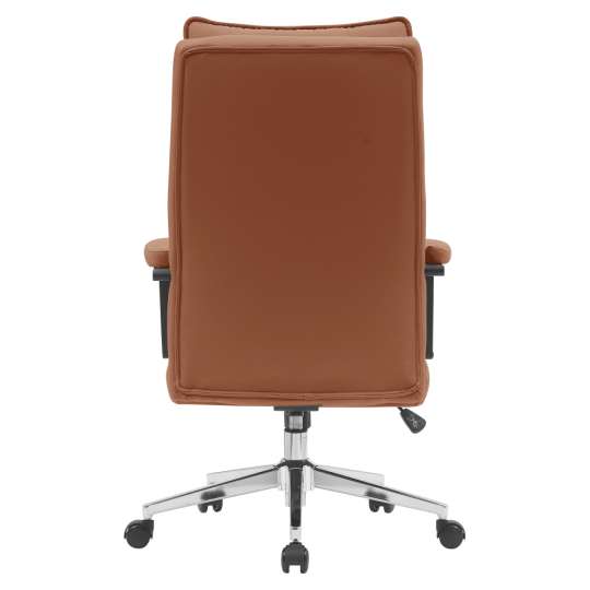 Scaun de birou design în culoarea brown, KAHIL