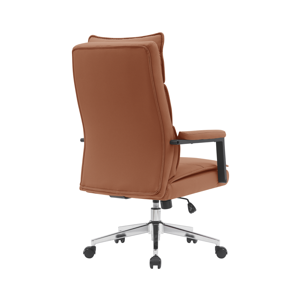 Scaun de birou design în culoarea brown, KAHIL