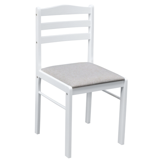Set de mese 1+4 de culoare albă, SOMIN