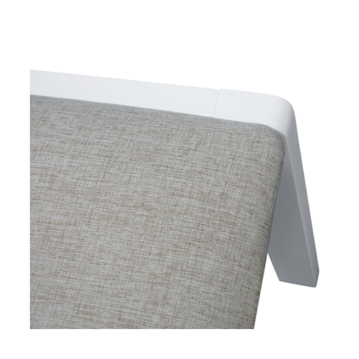 Set de mese 1+4 de culoare albă, SOMIN