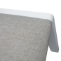 Set de mese 1+4 de culoare albă, SOMIN