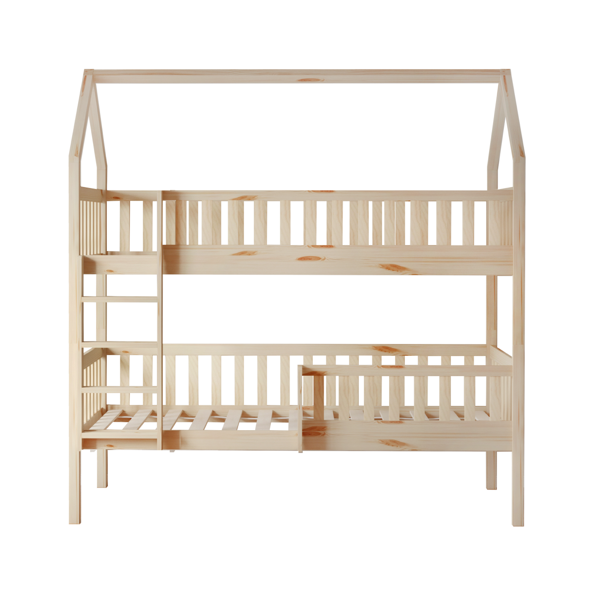 Pat cu două etaje pentru copii în formă de căsuță, VENITA TYP2