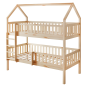 Pat cu etajă pentru copii cu pat suplimentar, VENITA TIP 1