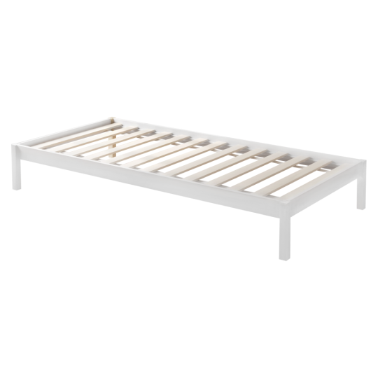 Paturi supraetajate moderne pentru copii de culoare albă cu pat suplimentar, VENITA TIP 1