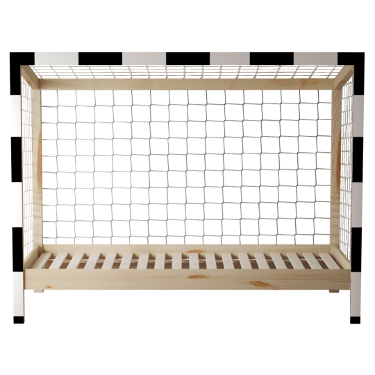 Pat ți de pat pentru copii în formă de poartă de fotbal, FUTAL.