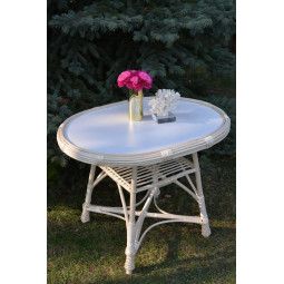 Marec marec oval tabel alb.