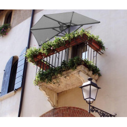 Umbrelă de balcon verde