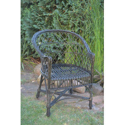 Scaun de grădină din ratan Wenge