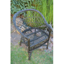 Scaun de grădină din ratan Wenge