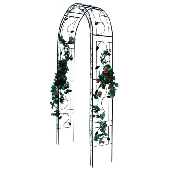 Pergolă de grădină de calitate 130x39x260 cm