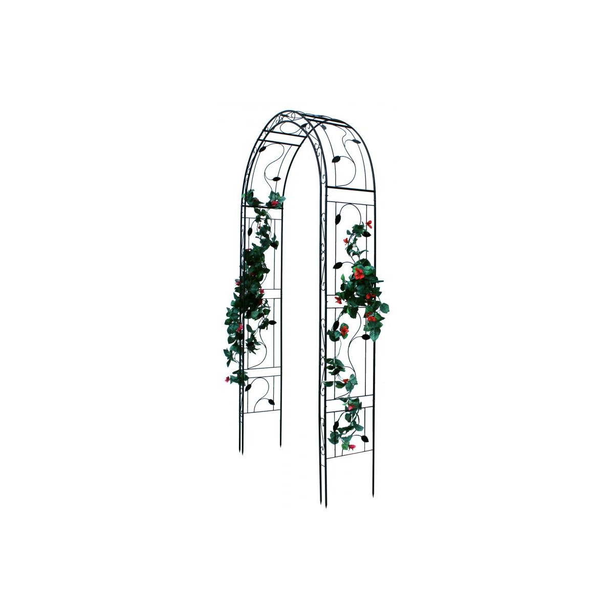 Pergolă de grădină de calitate 130x39x260 cm