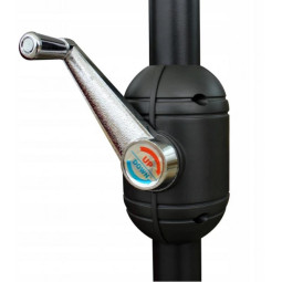 Umbrelă de balcon verde