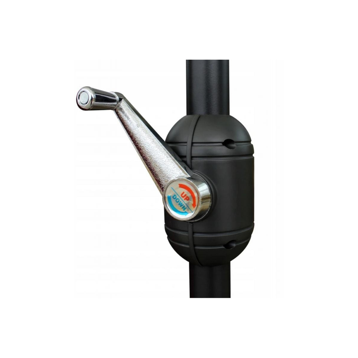 Umbrelă de balcon verde