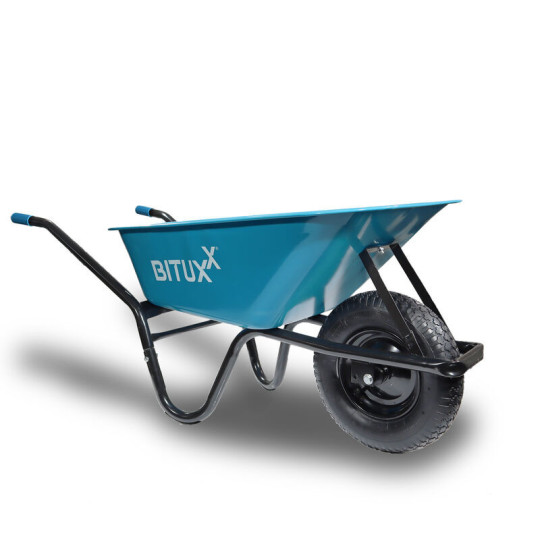 Roabă de grădină de culoare albastră 250 kg, 100L