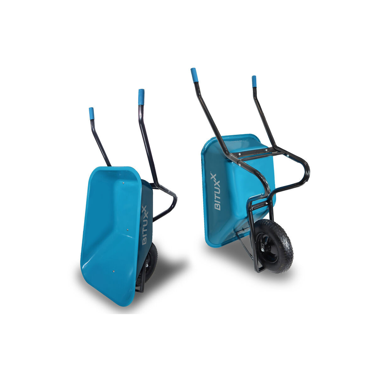 Roabă de grădină de culoare albastră 250 kg, 100L