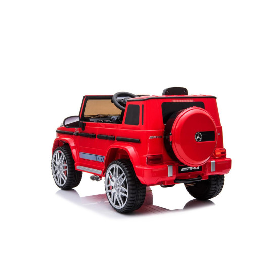 Mașinu pentru copii Mercedes G63 AMG SUV de culoare roșie