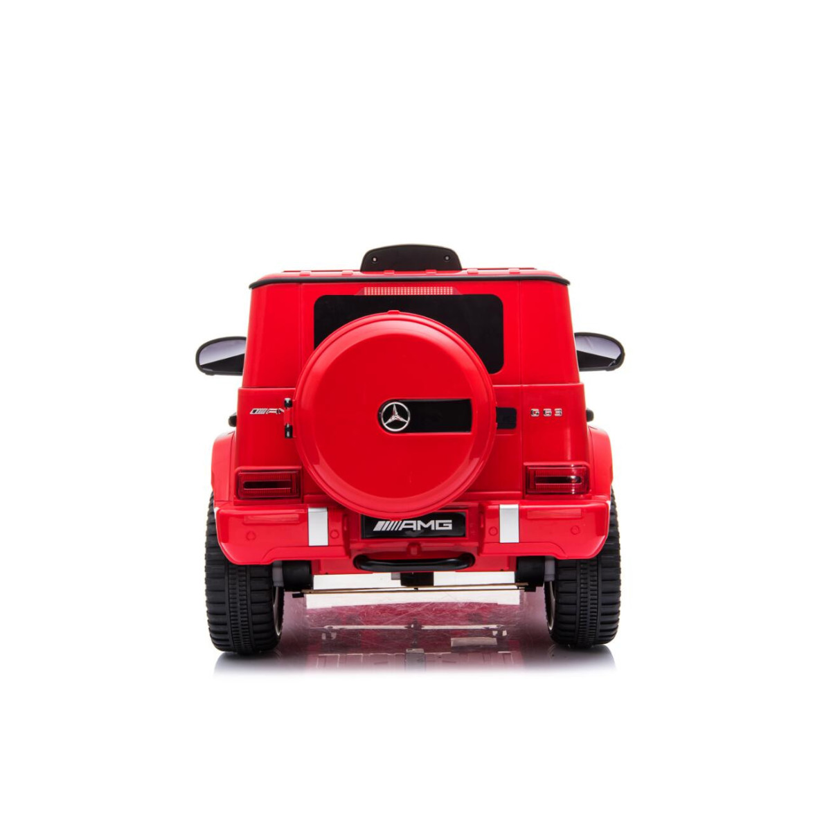 Mașinu pentru copii Mercedes G63 AMG SUV de culoare roșie