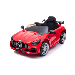 Mașină electrică pentru copii Mercedes-Benz GTR de culoare roșie