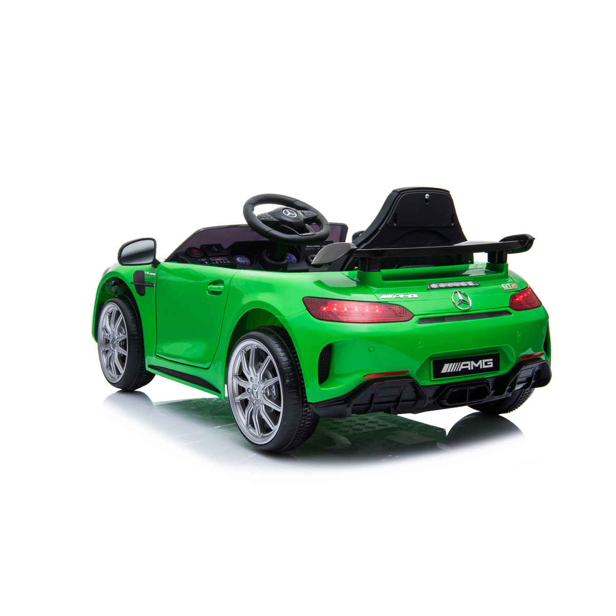 Mercedes GTR mașini electrice pentru copii de culoare verde