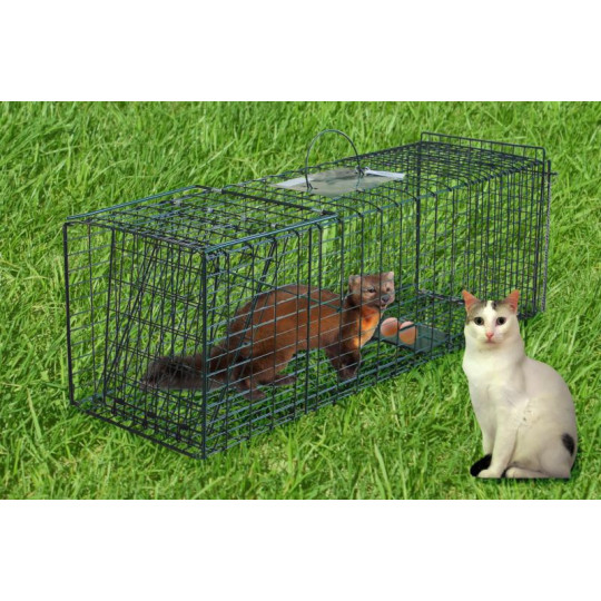 Captură pentru nurci și pisici, Captură vie 93,5 x 31 x 31 cm