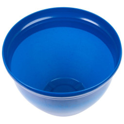 Ghiveci de culoare albastră cu efect glazurat, 38x28,5 cm