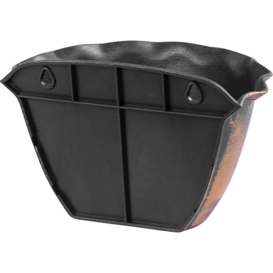 Ghiveci suspendat de culoare aurie