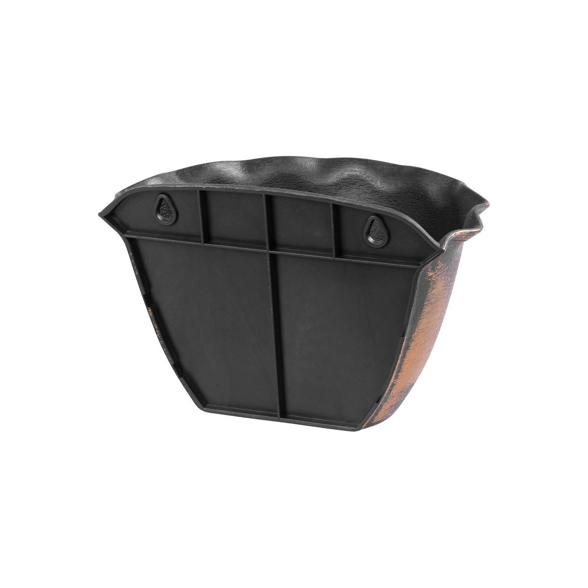 Ghiveci suspendat de culoare aurie