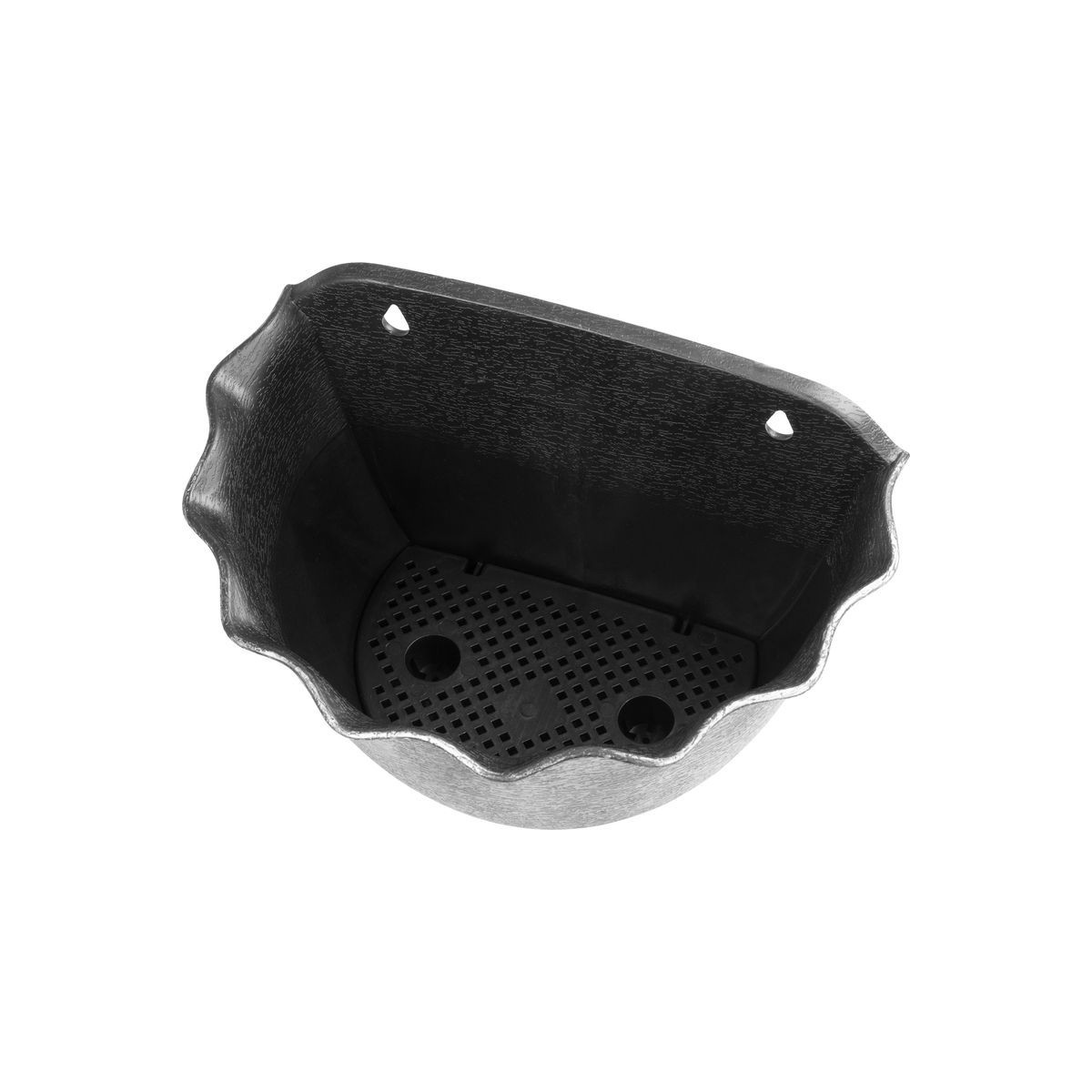 Vaza sammer Pro Wave în culoare argintie, 26x18 cm