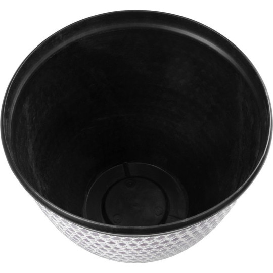 Vazon cu model în culoarea maro, 37x30 cm