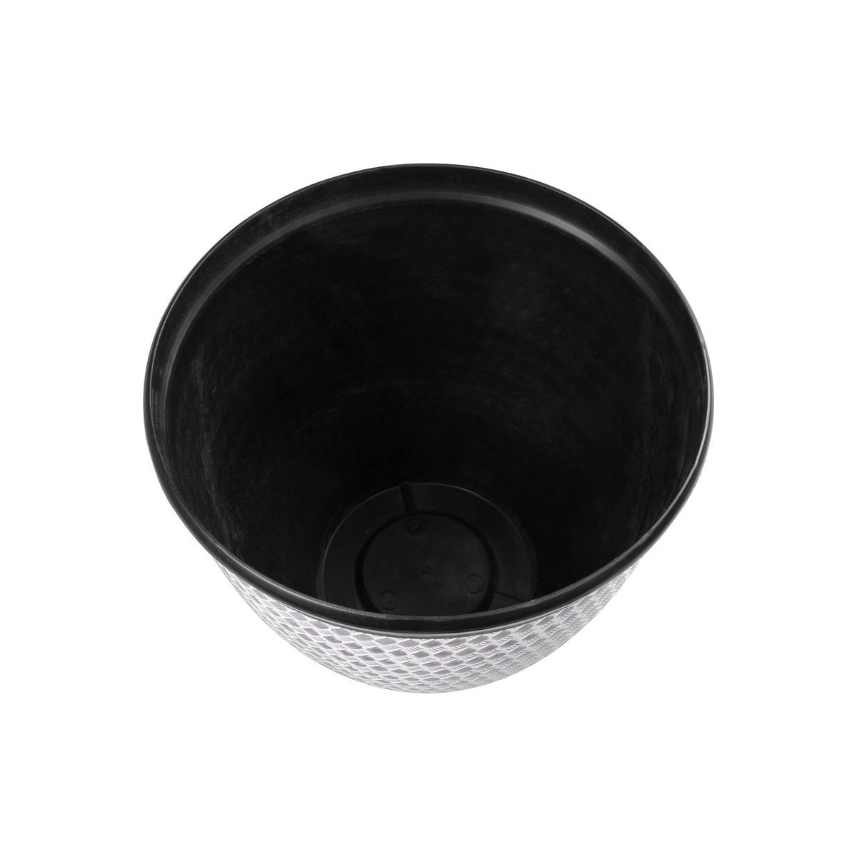 Vazon cu model în culoarea maro, 37x30 cm