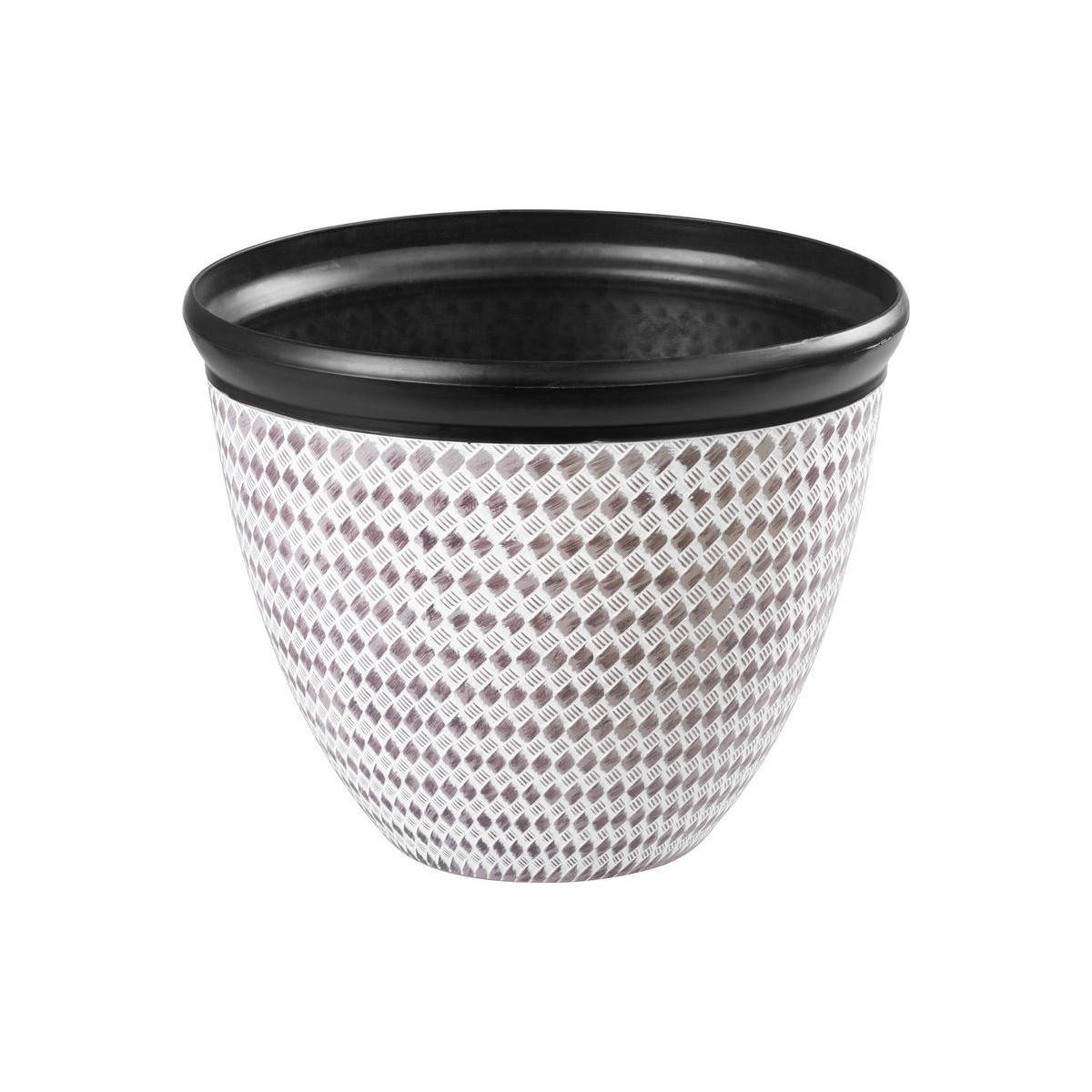 Vazon cu model în culoarea maro, 37x30 cm